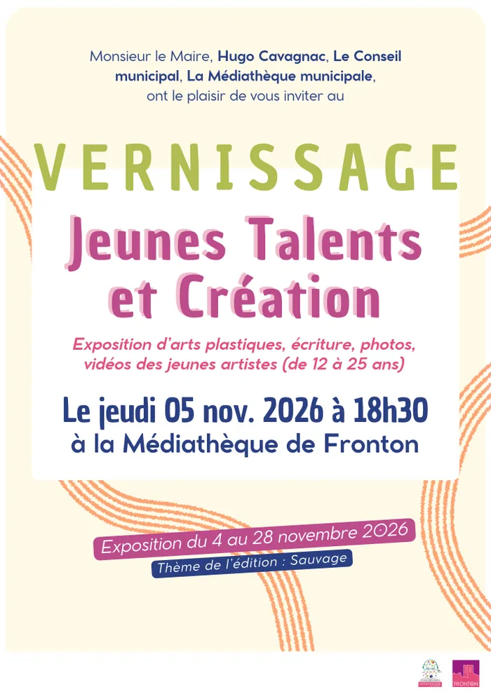 Illustration de l'événement : Jeunes Talents & Création : Vernissage de l'exposition