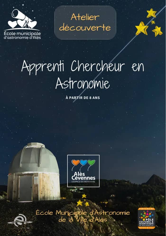 Illustration de l'événement : Apprenti chercheur en astronomie