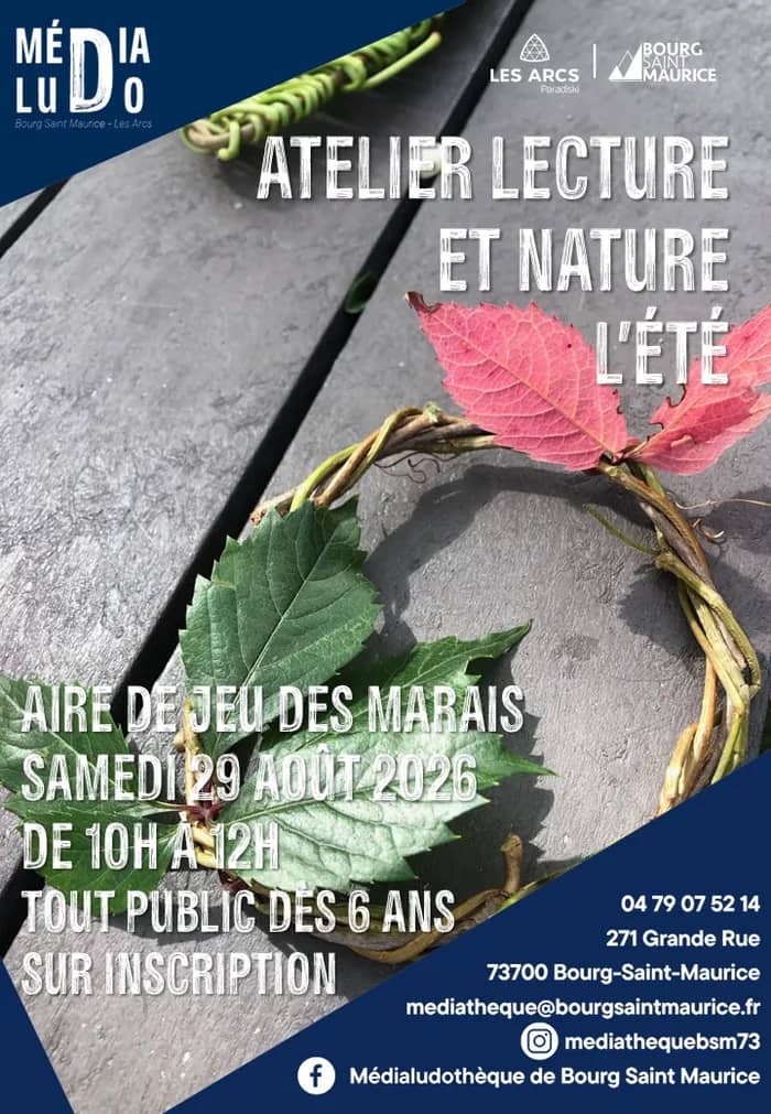 Illustration de l'événement : Atelier lecture et nature : l'été