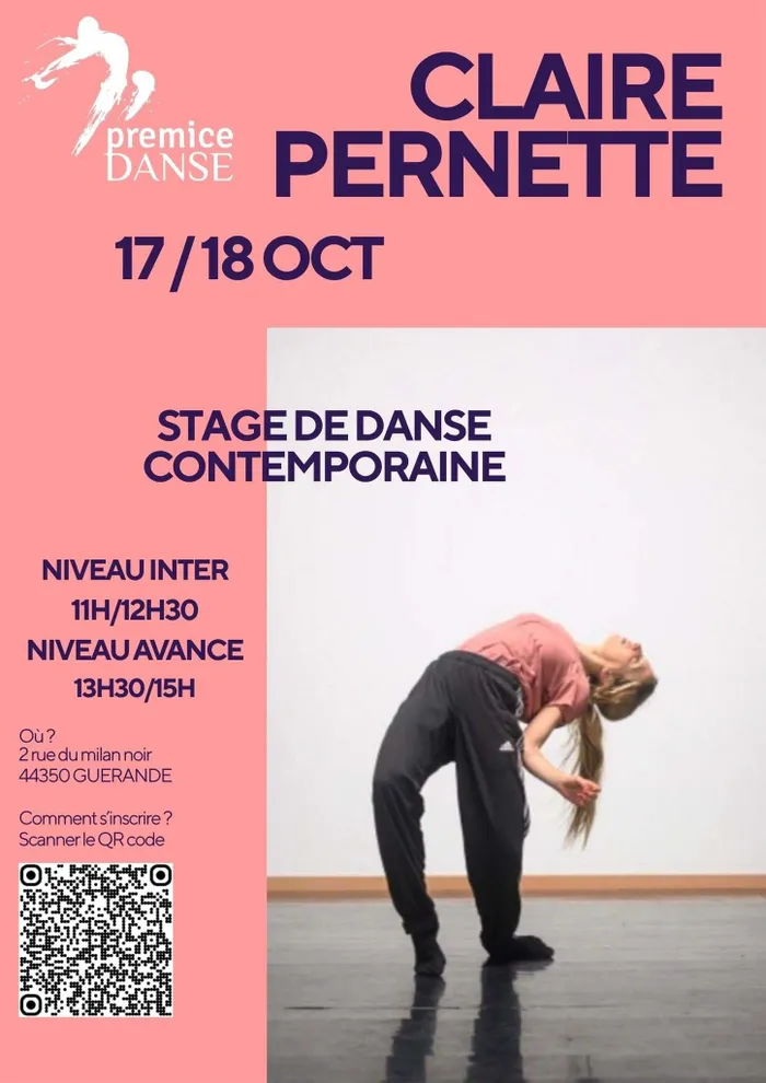 Illustration de l'événement : Stage de danse contemporaine
