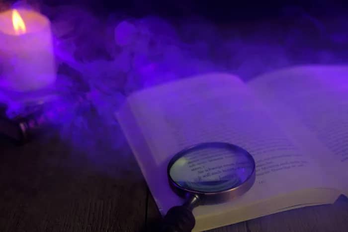 Illustration de l'événement : Lecture dans le noir