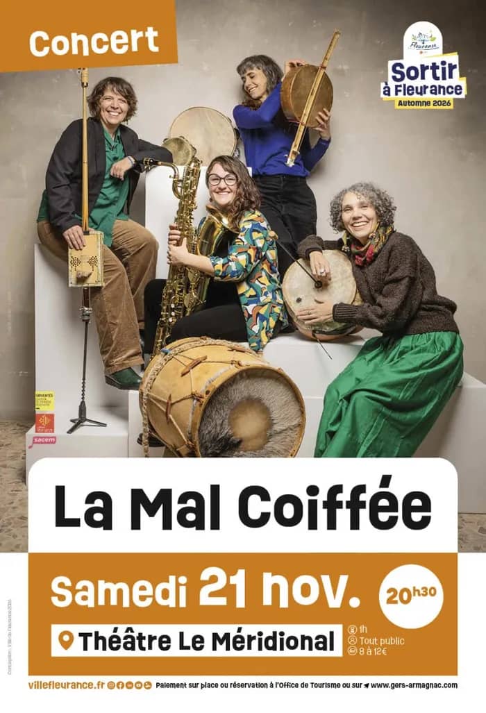 Illustration de l'événement : Concert - La Mal Coiffée