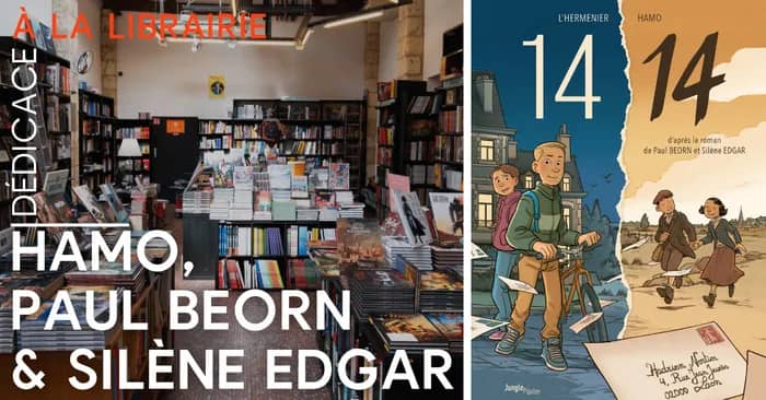 Illustration de l'événement : Dédicace de Hamo, Paul Béorn & Silène Edgar