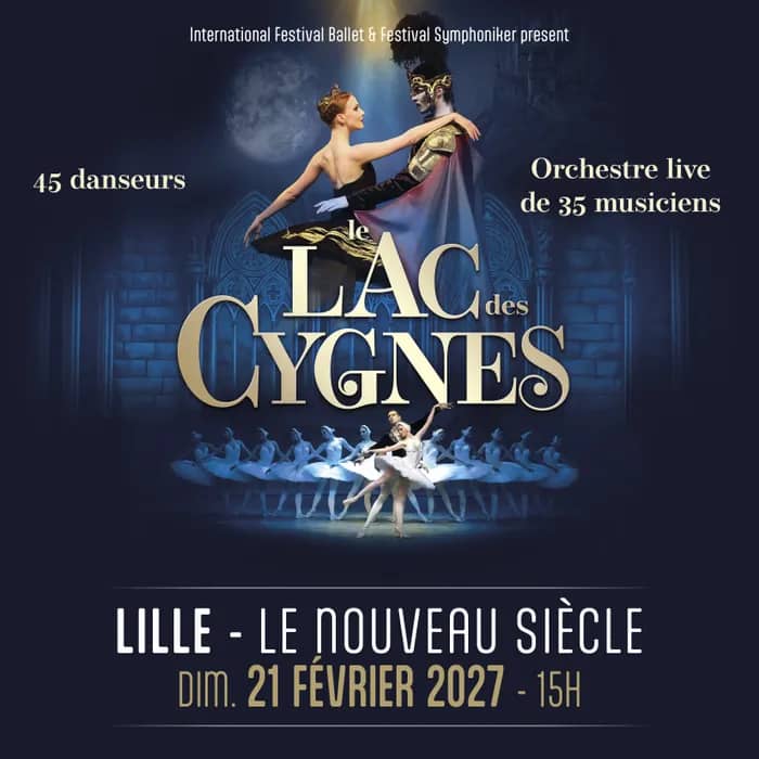 Illustration de l'événement : Le Lac des Cygnes L'international Festival Ballet