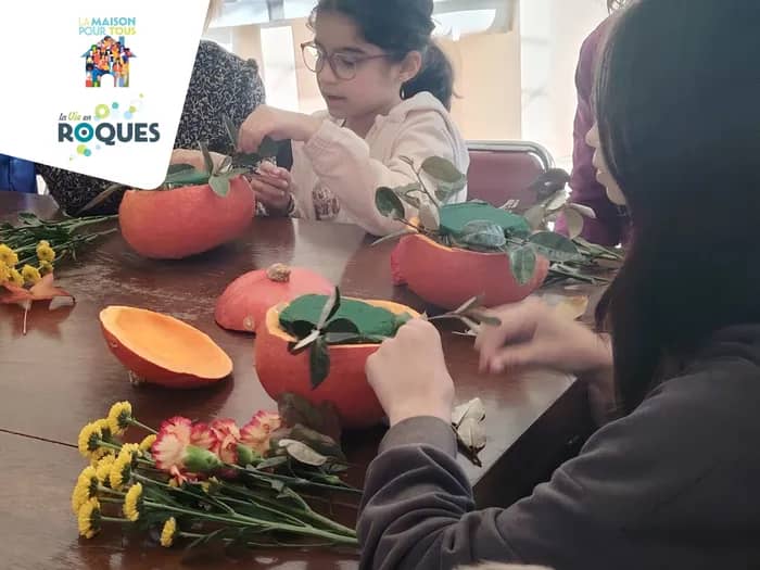 Illustration de l'événement : Création florale sur le thème d’Halloween