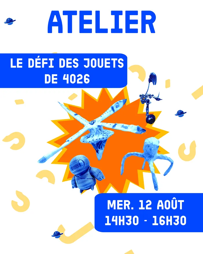 Illustration de l'événement : Le défi des jouets de 4026 !