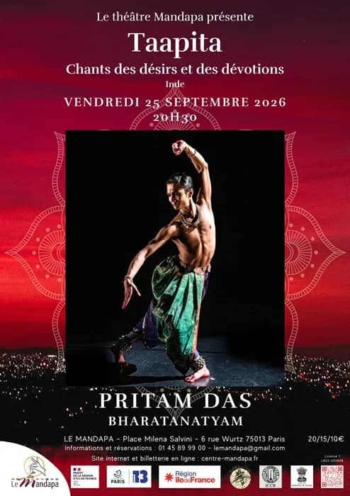 Illustration de l'événement : Taapita - Chants des désirs et des dévotions - Danse indienne