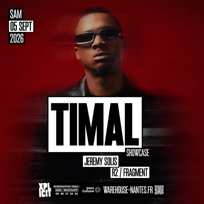 Illustration de l'événement : XPLICIT invite TIMAL en showcase exclusif à Nantes
