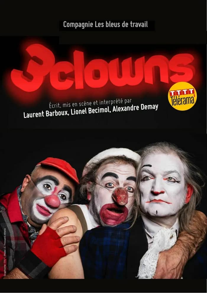 Illustration de l'événement : 3clowns
