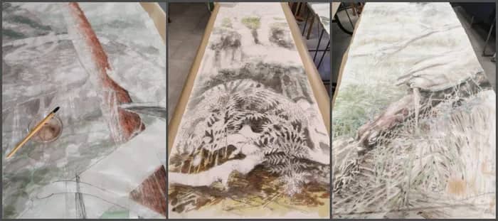 Illustration de l'événement : Réaliser un kakemono à l'encre sur papier de riz : thématique végétale