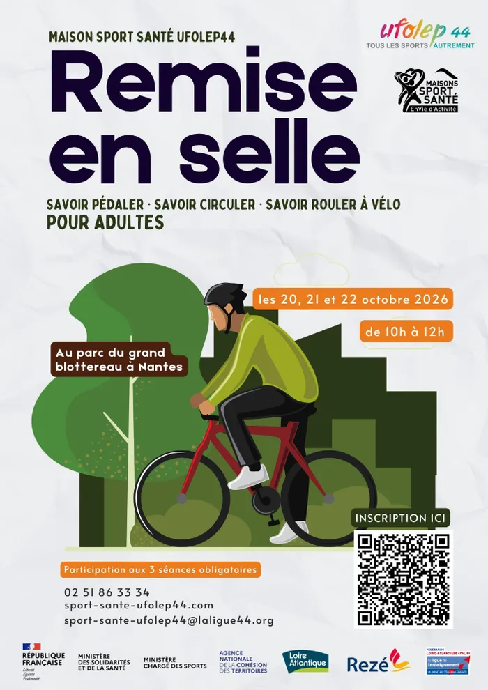 Illustration de l'événement : Remise en selle vélo