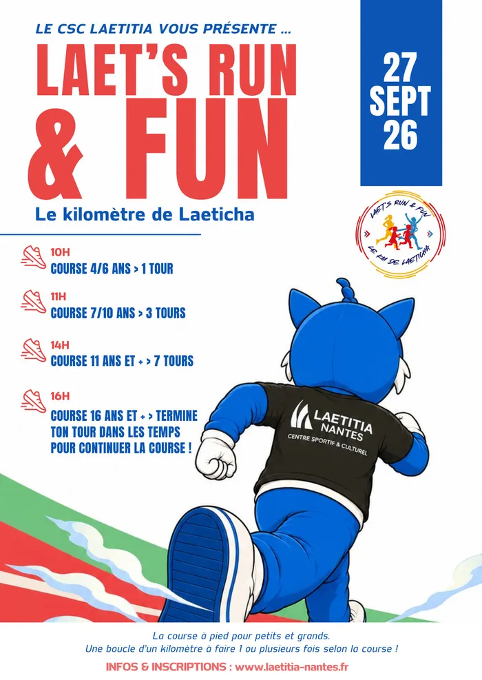 Illustration de l'événement : Laet's Run & Fun