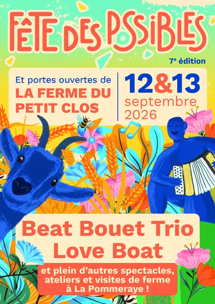 Illustration de l'événement : Beat Bouet Trio à la Fête des possibles, 7e édition