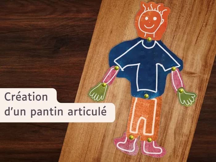 Illustration de l'événement : Atelier "Création d'un pantin articulé"