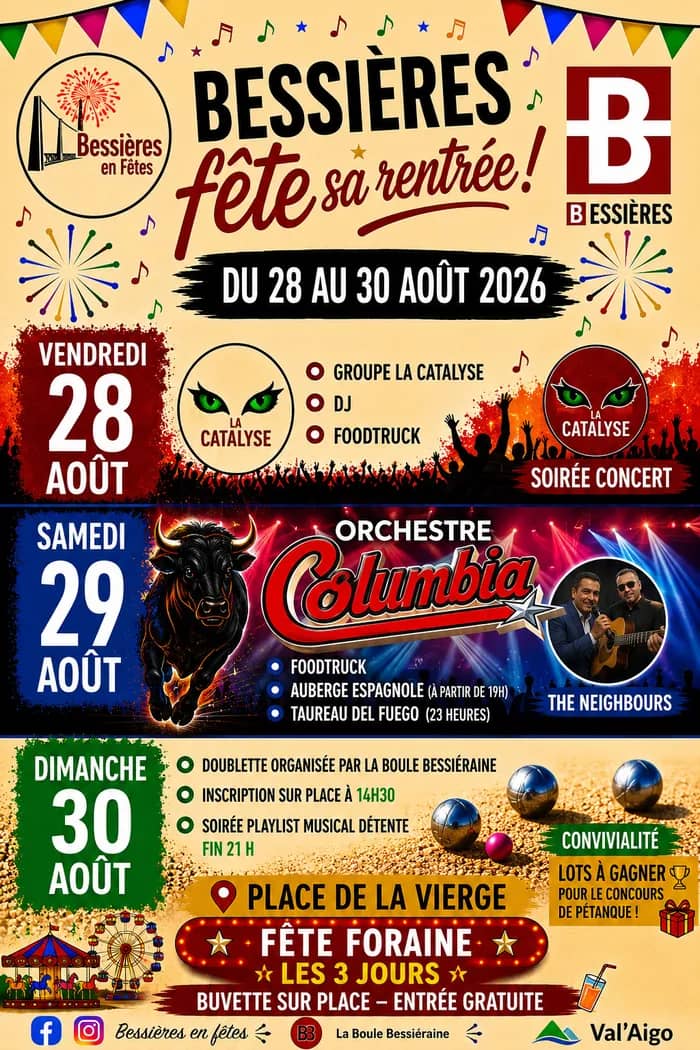 Illustration de l'événement : BESSIERES FETE SA RENTREE