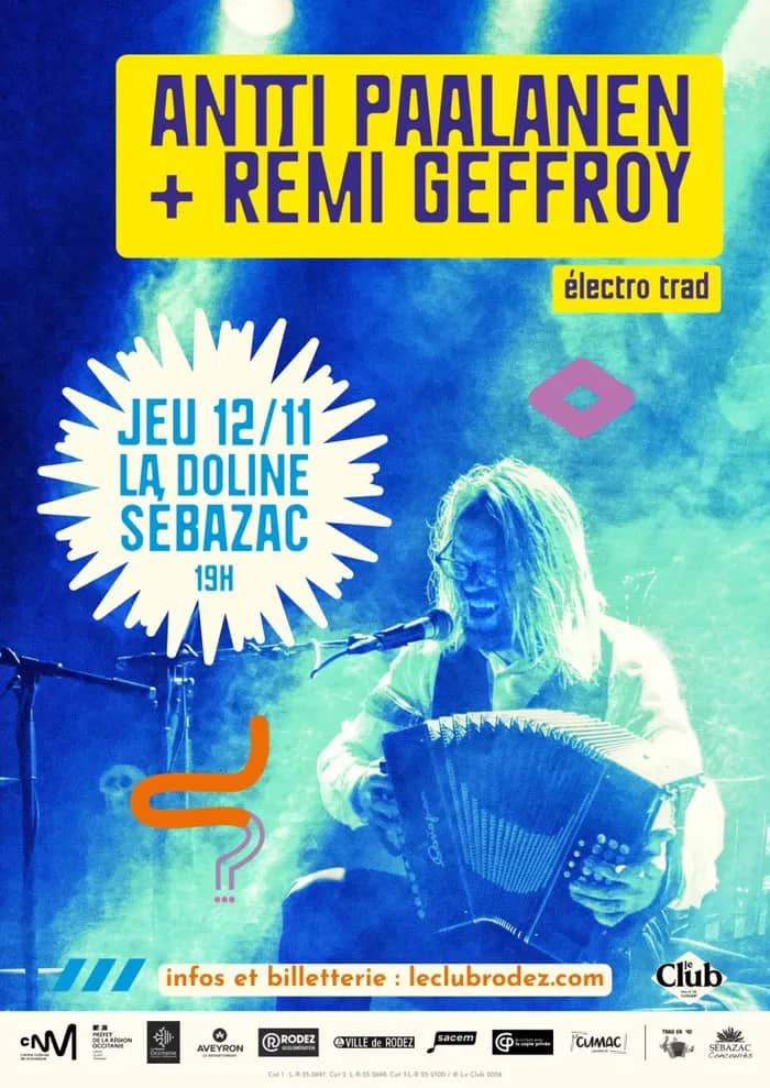 Illustration de l'événement : Grande soirée avec Rémi Geffroy et Antti Paalanen