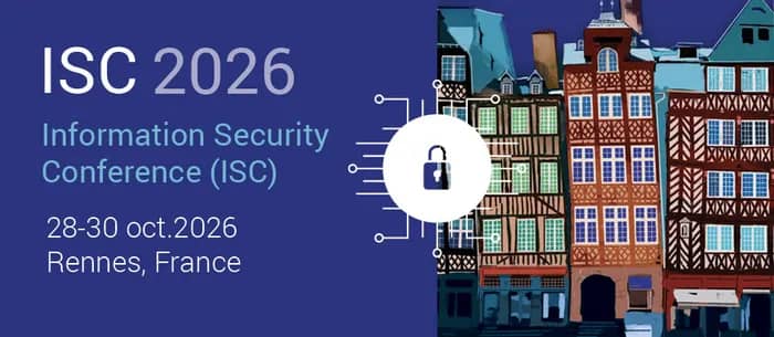 Illustration de l'événement : ISC 2026 (Information Security Conference)