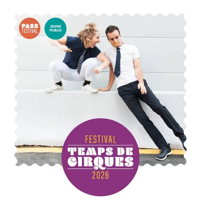 Illustration de l'événement : Festival Temps de Cirques • Spectacle : DEMAIN HIER • Les Enfants Sérieux