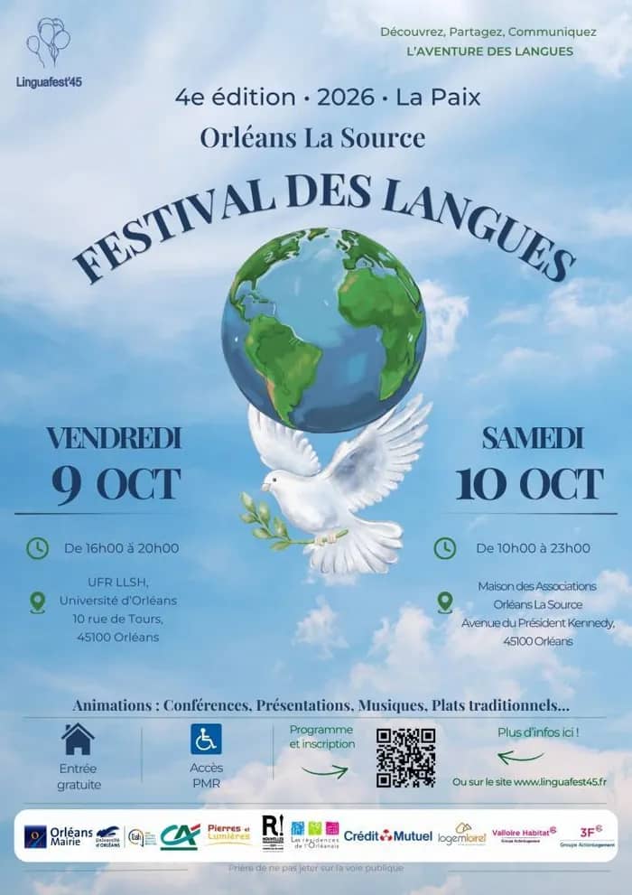 Illustration de l'événement : 4ème festival des langues à Orléans
