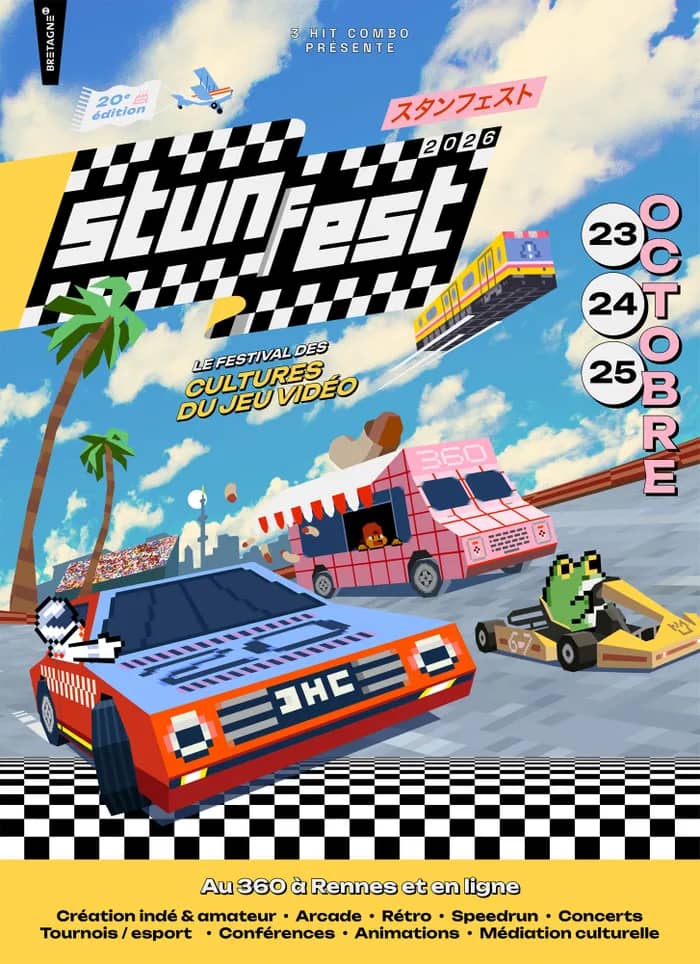 Illustration de l'événement : Stunfest - Festival des cultures du jeu vidéo de Rennes