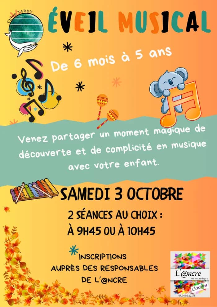 Illustration de l'événement : Éveil musical
