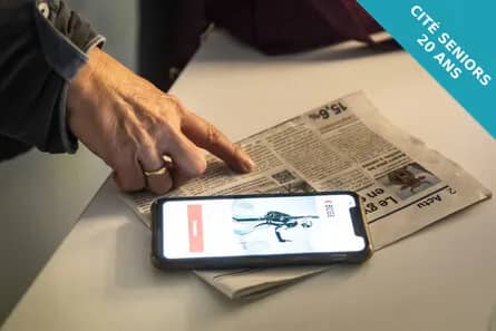 Illustration de l'événement : Cité Seniors fête ses 20 ans | L'évolution technologique d'hier, d'aujourd'hui et de demain