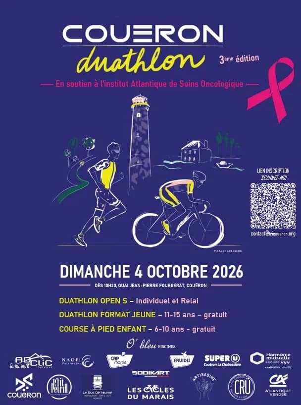Illustration de l'événement : Duathlon de Couëron : 3e édition