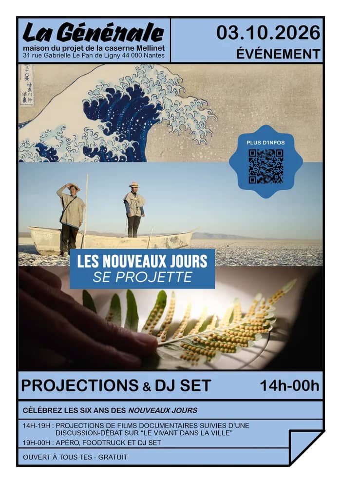 Illustration de l'événement : Les Nouveaux Jours se projette