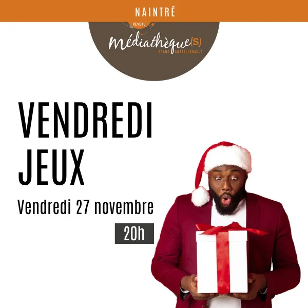 Illustration de l'événement : Vendredi jeux : nouveautés !