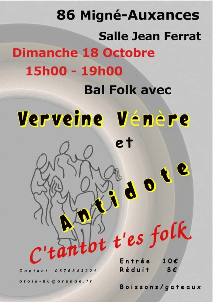 Illustration de l'événement : C Tantôt T Folk Bal Trad
