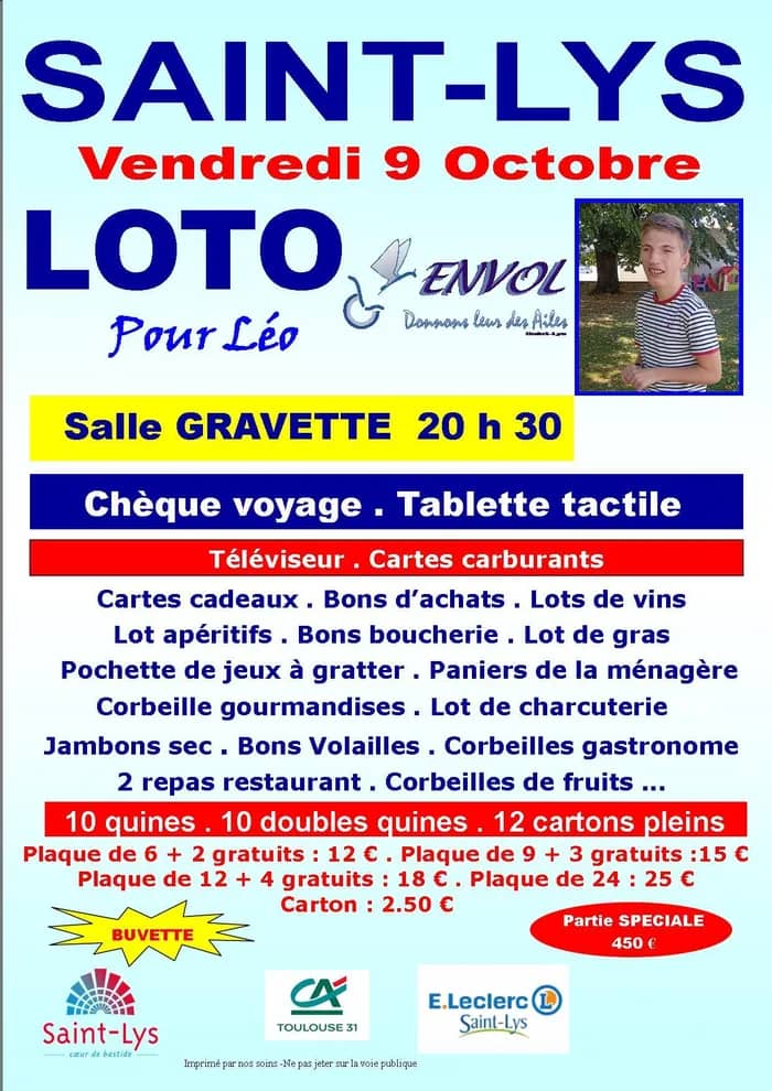 Illustration de l'événement : LOTO pour Léo