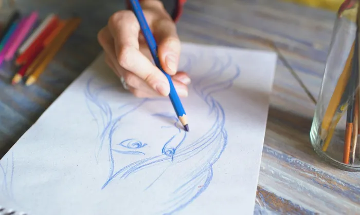Illustration de l'événement : Atelier « Portrait aux crayons de couleurs »