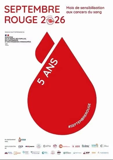 Illustration de l'événement : Septembre Rouge : la Porte de Bourgogne s’illumine pour sensibiliser aux cancers du sang