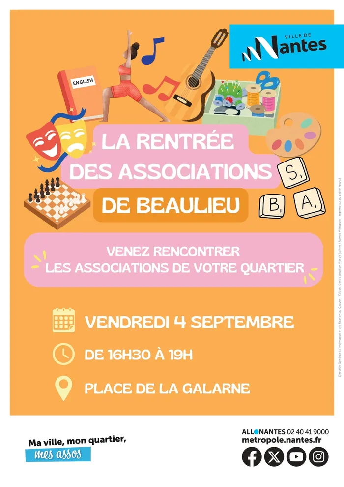 Illustration de l'événement : La rentrée des associations de Beaulieu