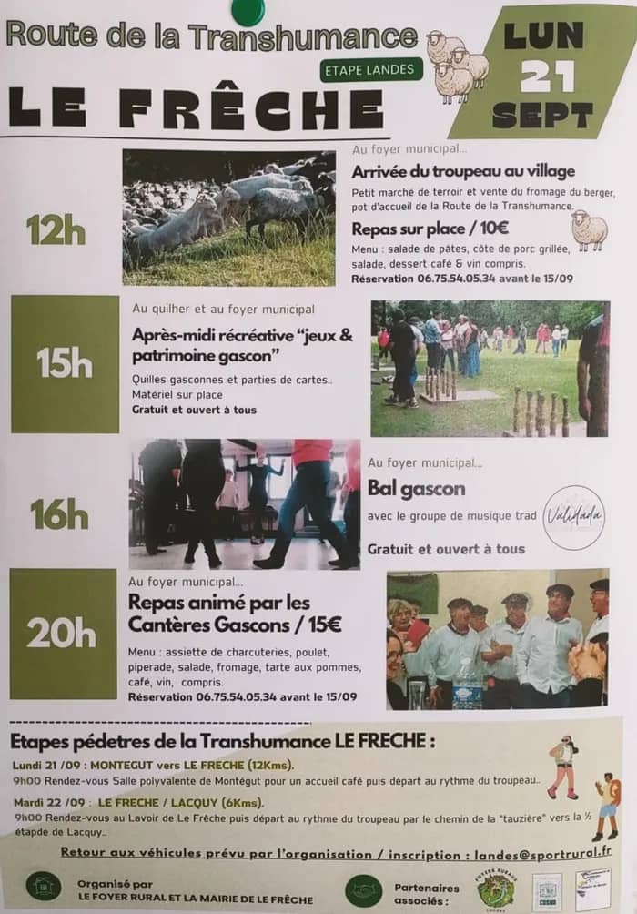 Illustration de l'événement : Bal Gascon Rte de la Transhumance
