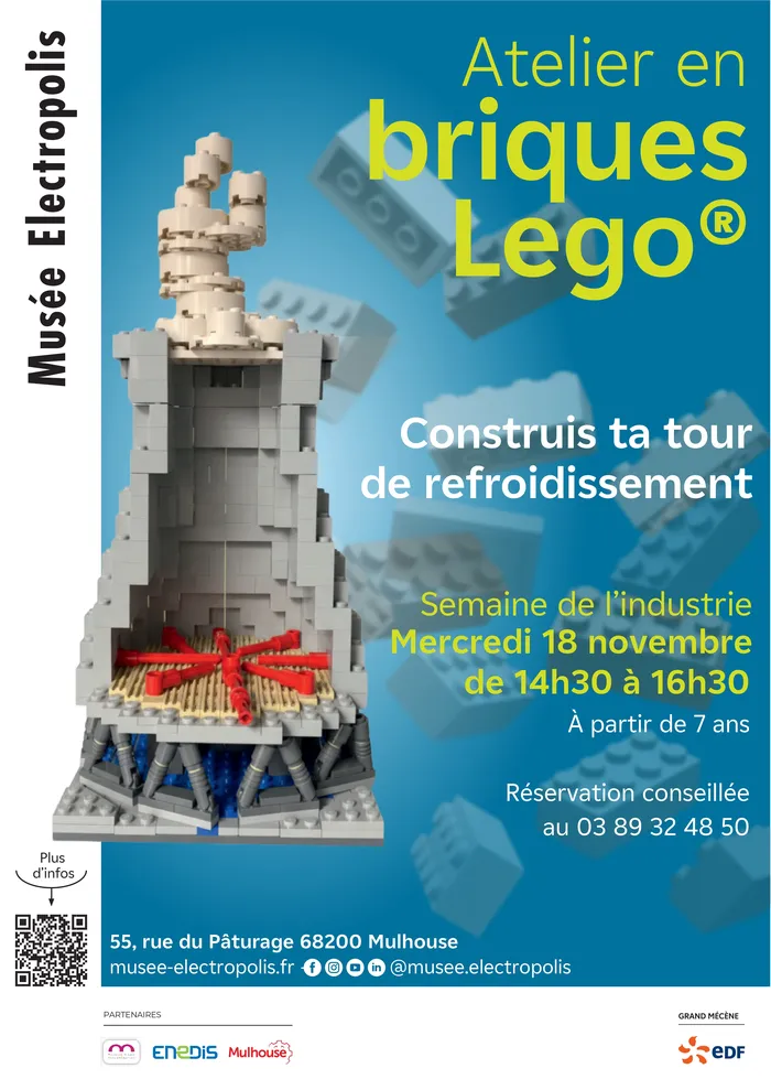Illustration de l'événement : Atelier LEGO® « le nucléaire en briques » - Semaine de l’Industrie