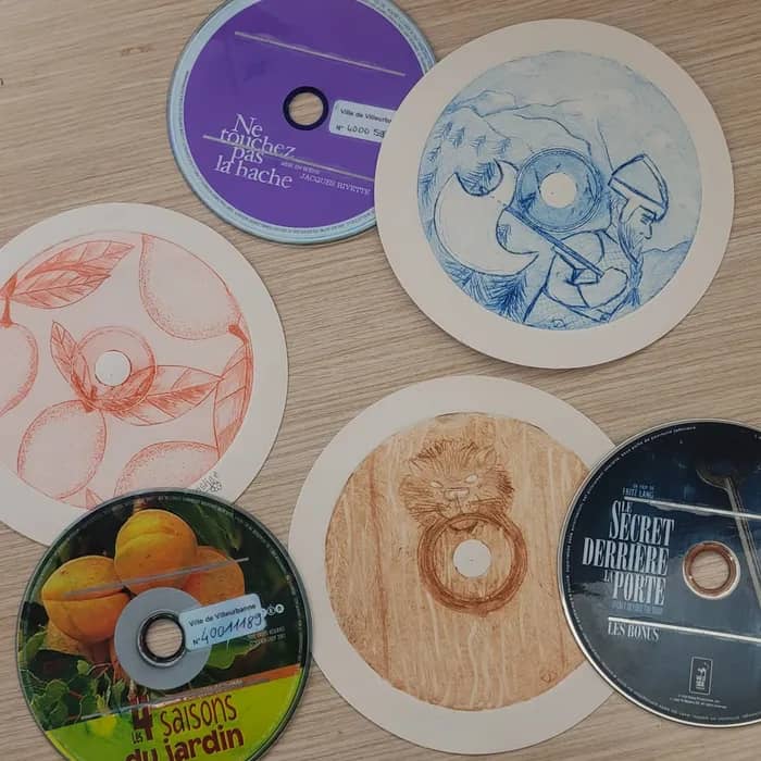 Illustration de l'événement : Chiffons et tarlatane : gravure sur CD
