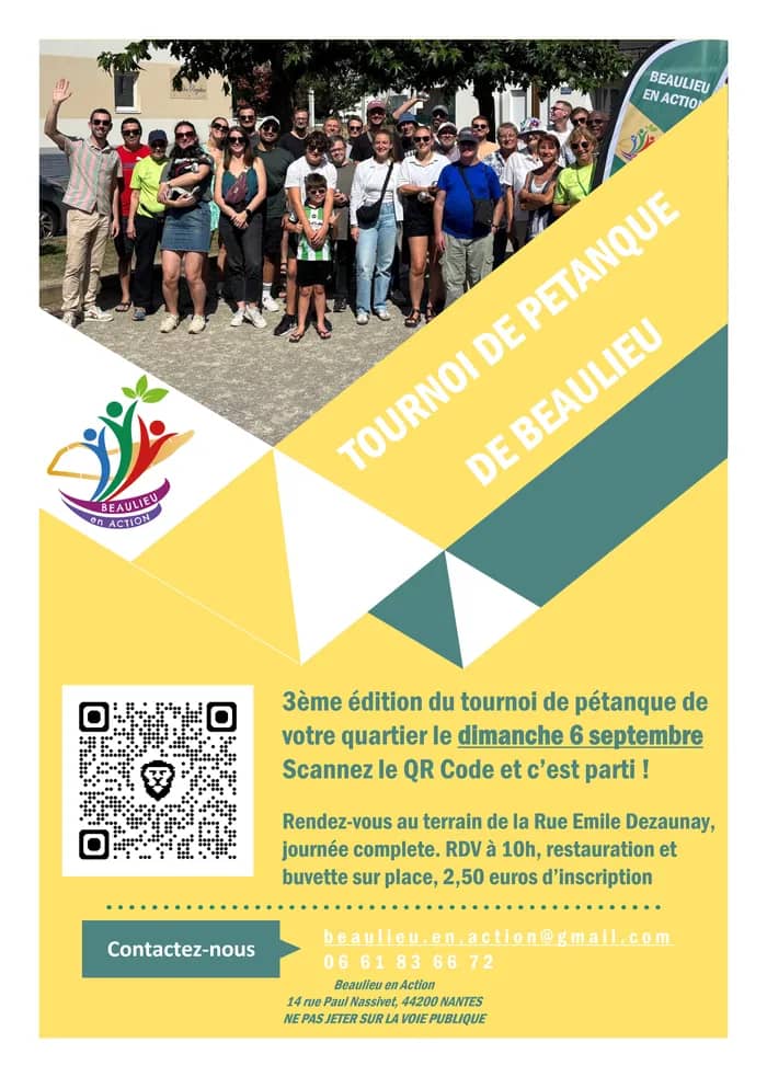 Illustration de l'événement : Tournoi de pétanque de Beaulieu