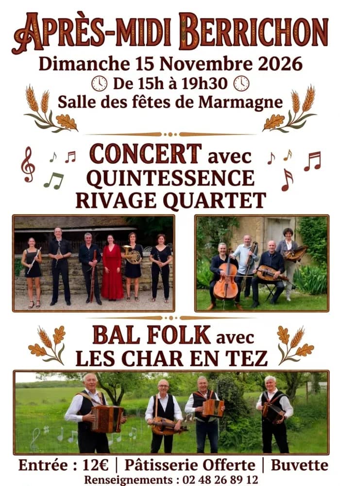Illustration de l'événement : Après-midi berrichon concert et bal folk
