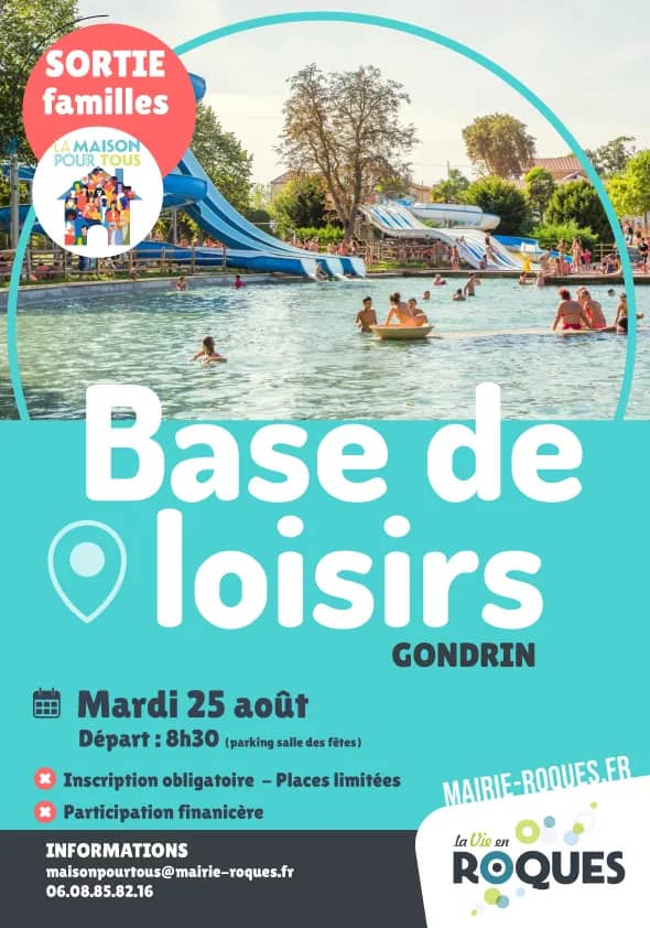 Illustration de l'événement : Cap sur la base de loisirs !
