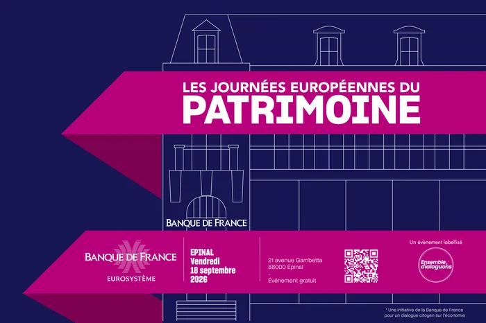 Illustration de l'événement : Venez découvrir la Banque de France à Epinal
