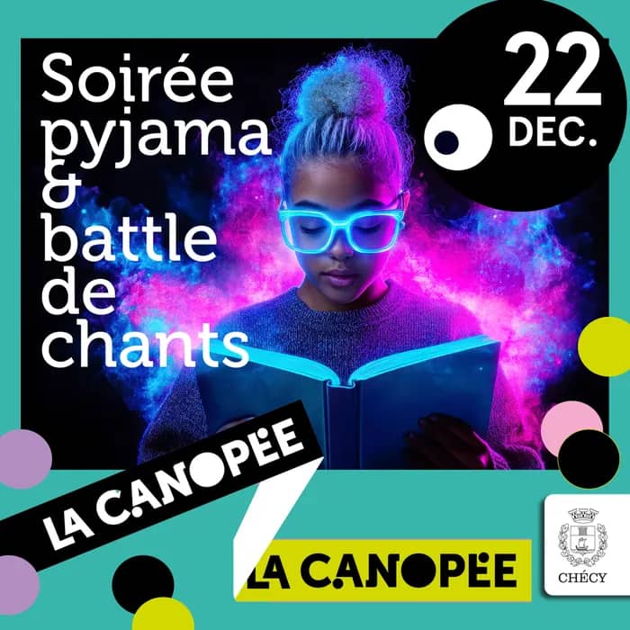 Illustration de l'événement : soirée pyjama party & battle de chants