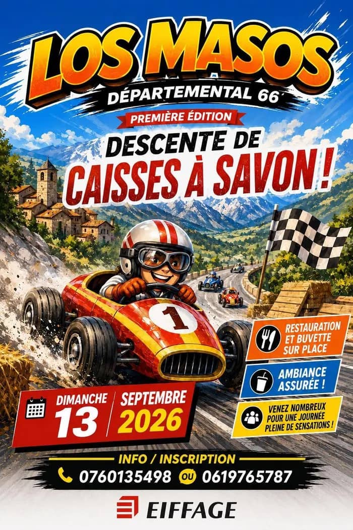 Illustration de l'événement : Course de caisses à savon