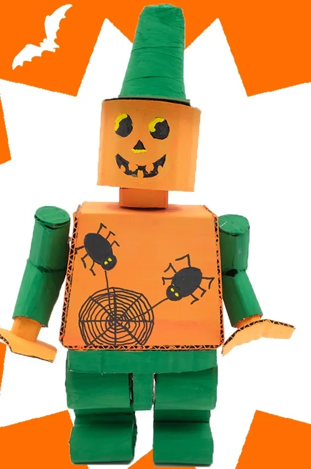 Illustration de l'événement : Atelier : Fabrique ta figurine Lego© d'Halloween