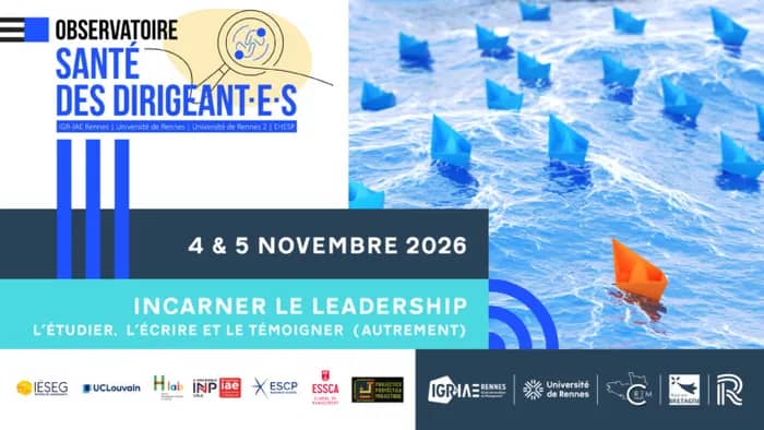 Illustration de l'événement : Colloque « Incarner le leadership »