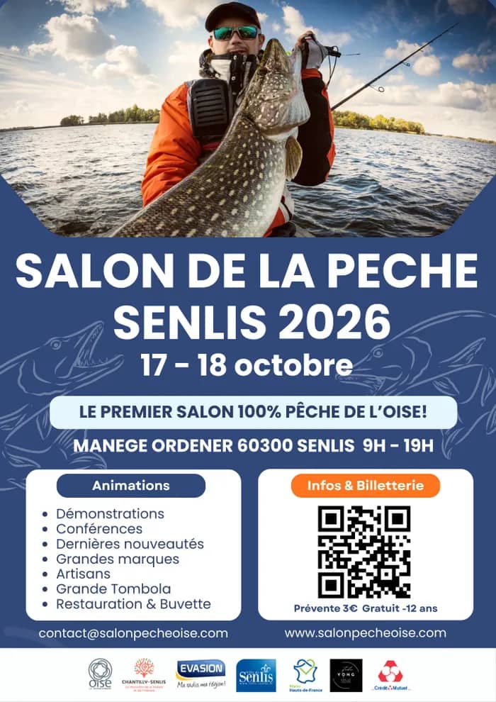 Illustration de l'événement : Salon de la Pêche de Senlis 2026
