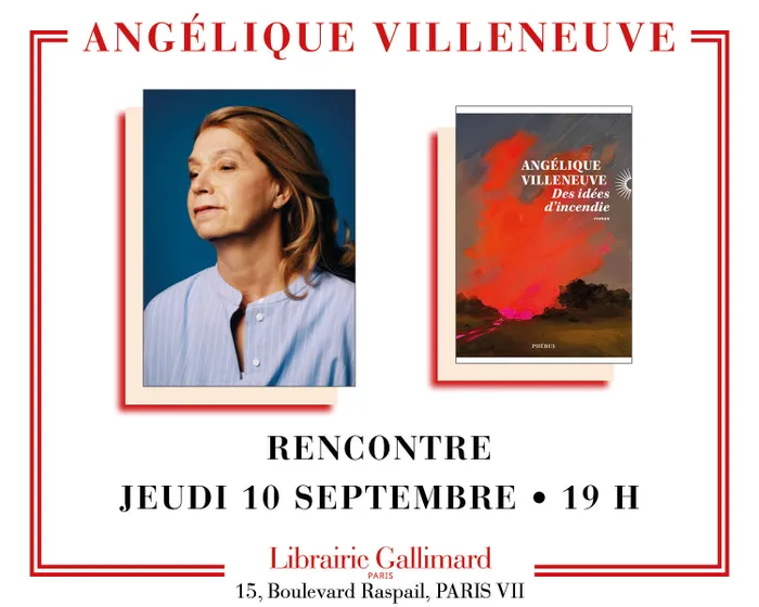 Illustration de l'événement : Angélique Villeneuve présente « Des idées d'incendie »