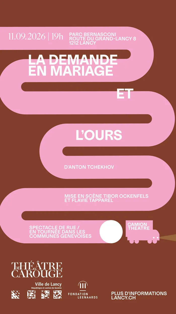 Illustration de l'événement : La Demande en mariage et L'Ours I Théâtre de Carouge