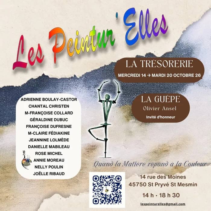 Illustration de l'événement : Regards en dialogue, expo des Peintur’Elles