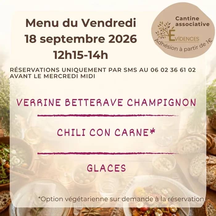 Illustration de l'événement : Cantine associative